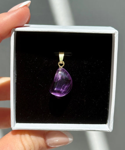 Amethyst Kettenanhänger