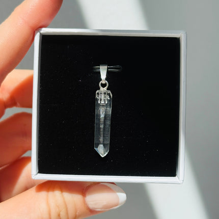 Lemurian Quarz Kettenanhänger