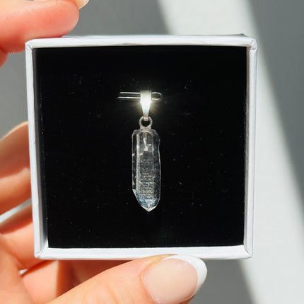 Lemurian Quarz Kettenanhänger