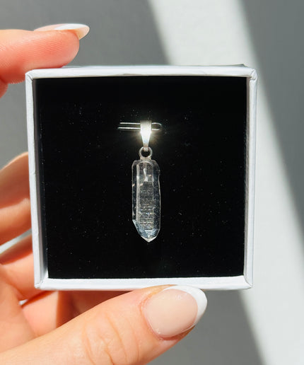 Lemurian Quarz Kettenanhänger
