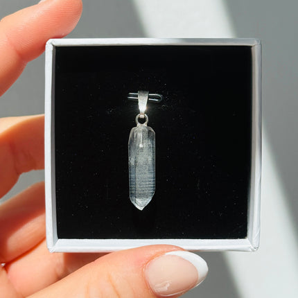 Lemurian Quarz Kettenanhänger
