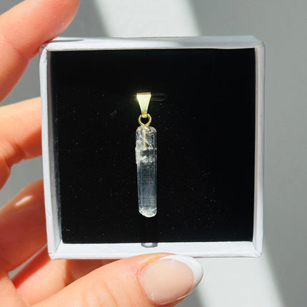 Lemurian Quarz Kettenanhänger