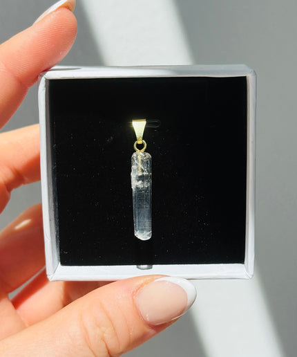 Lemurian Quarz Kettenanhänger