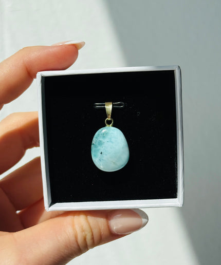 Larimar Kettenanhänger