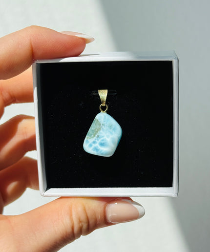 Larimar Kettenanhänger