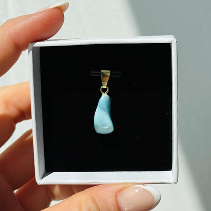 Larimar Kettenanhänger