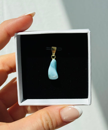 Larimar Kettenanhänger