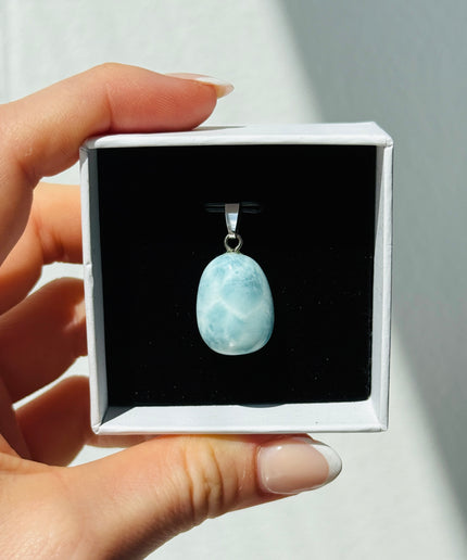 Larimar Kettenanhänger