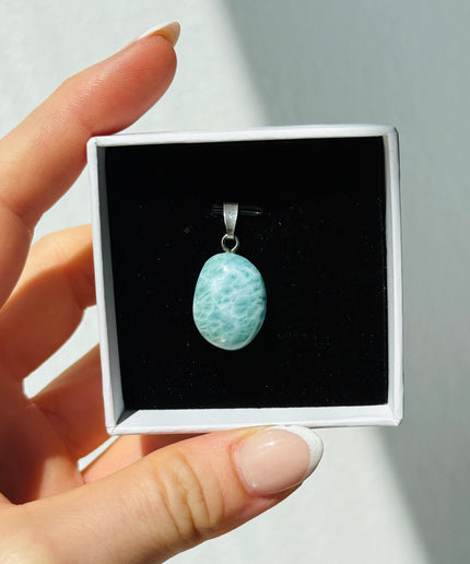 Larimar Kettenanhänger