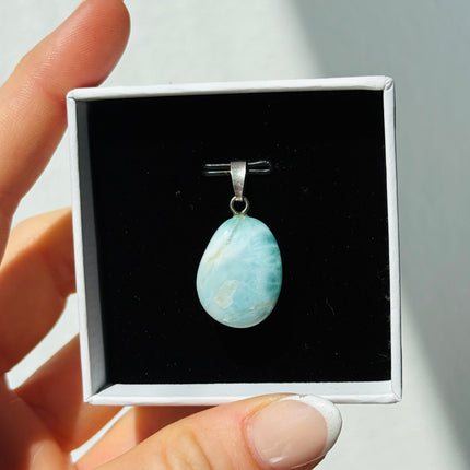 Larimar Kettenanhänger