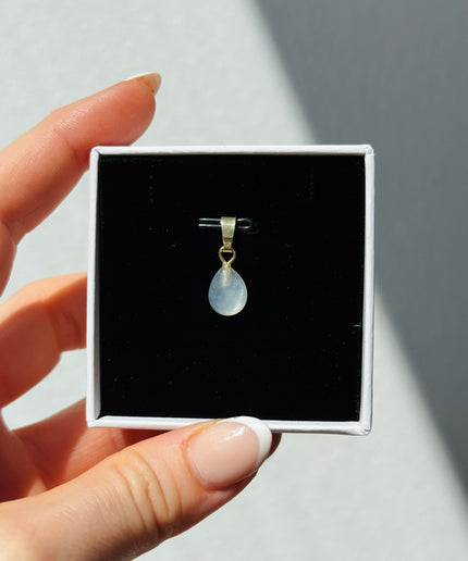 Mondstein (Mini-Cabochon) Kettenanhänger