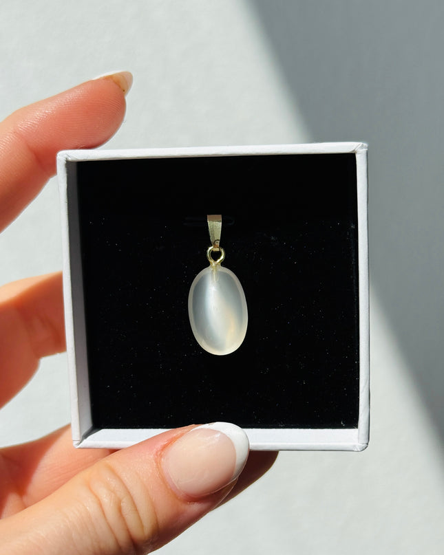 Mondstein (Cabochon) Kettenanhänger