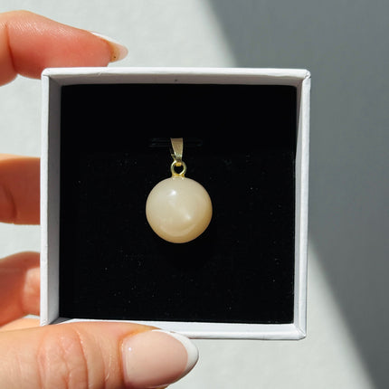 Mondstein (Cabochon) Kettenanhänger