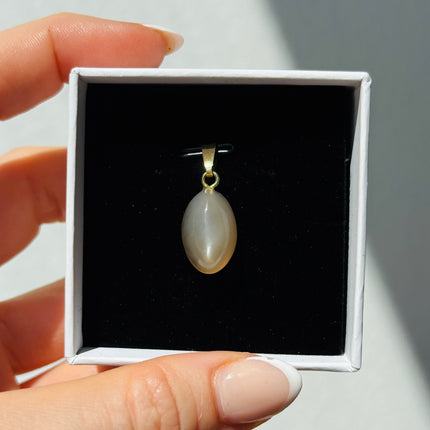 Mondstein (Cabochon) Kettenanhänger