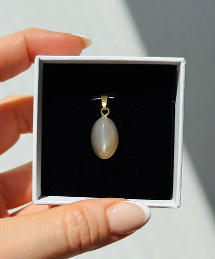 Mondstein (Cabochon) Kettenanhänger