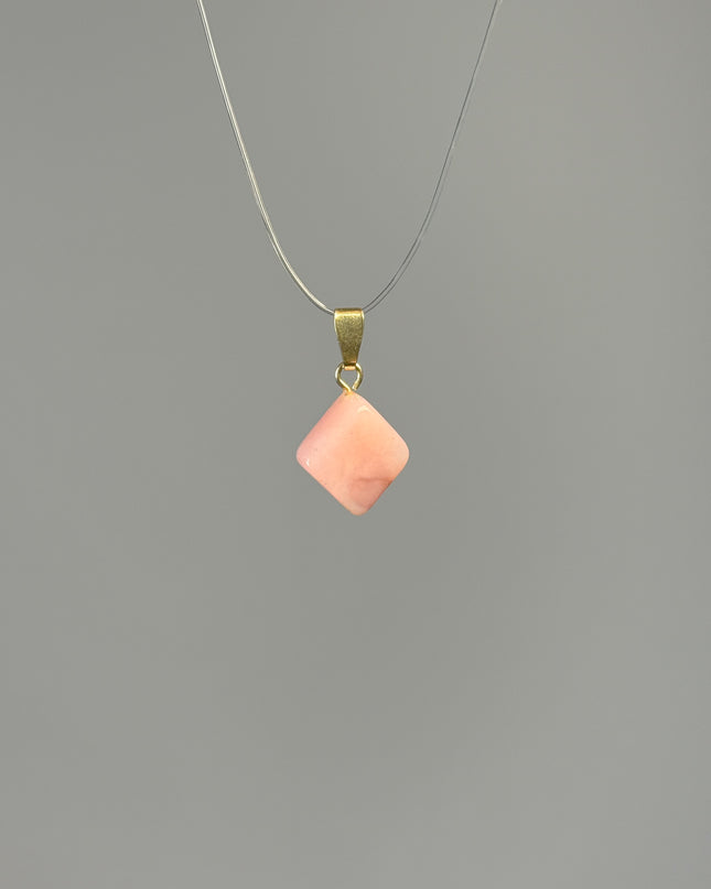 Pink Opal Kettenanhänger