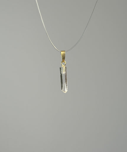 Lemurian Quarz Kettenanhänger