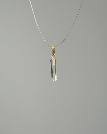 Lemurian Quarz Kettenanhänger