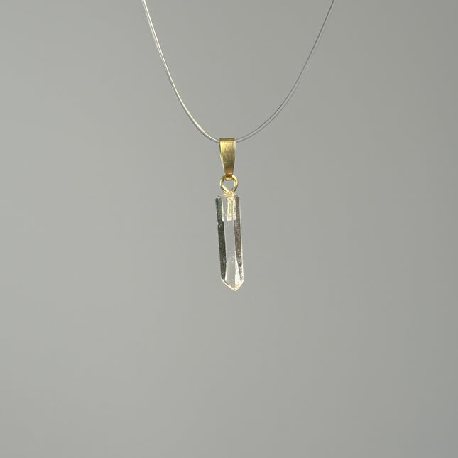 Lemurian Quarz Kettenanhänger