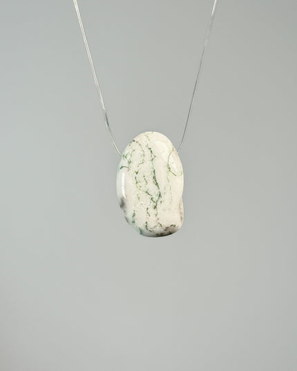 Baumachat Kettenanhänger - gebohrt