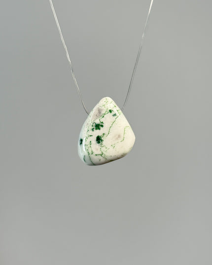 Baumachat Kettenanhänger - gebohrt