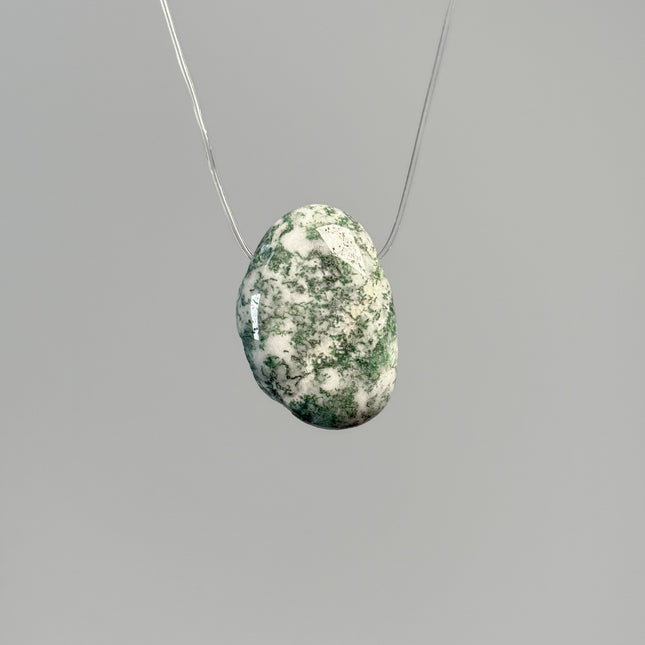 Baumachat Kettenanhänger - gebohrt