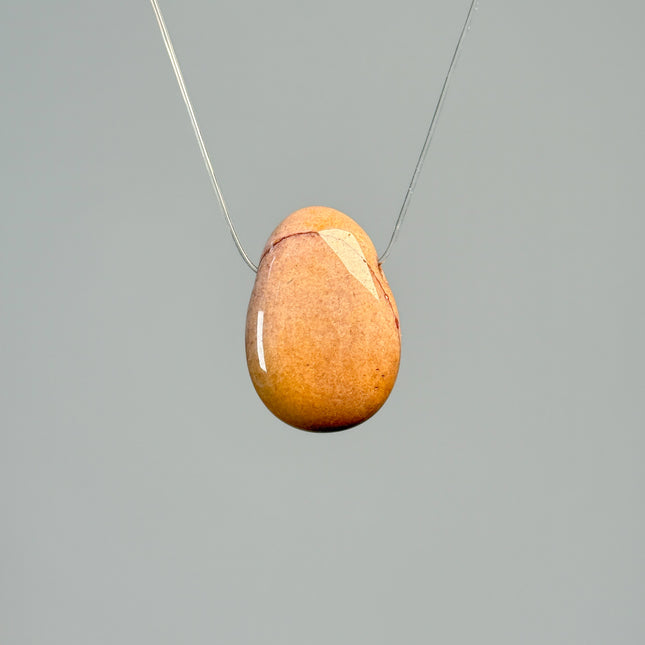 Mookait Kettenanhänger - gebohrt