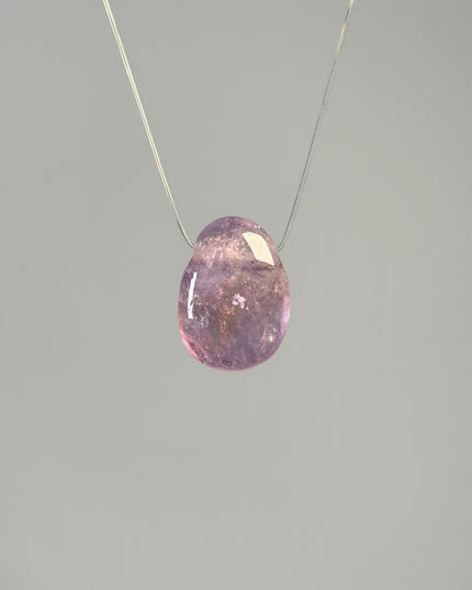 Amethyst Kettenanhänger - gebohrt
