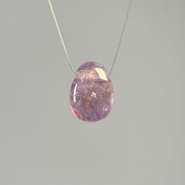 Amethyst Kettenanhänger - gebohrt