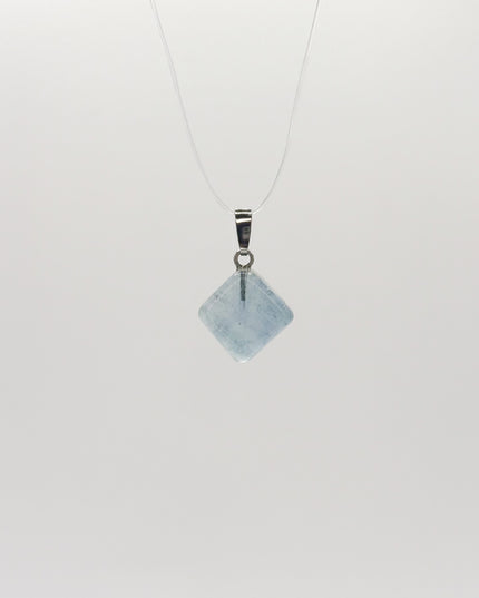 Fluorit "Sacred Geometry" Anhänger - 925 Silber