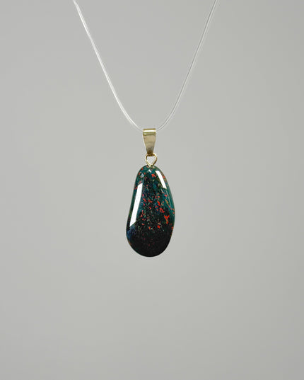 Heliotrop Kettenanhänger