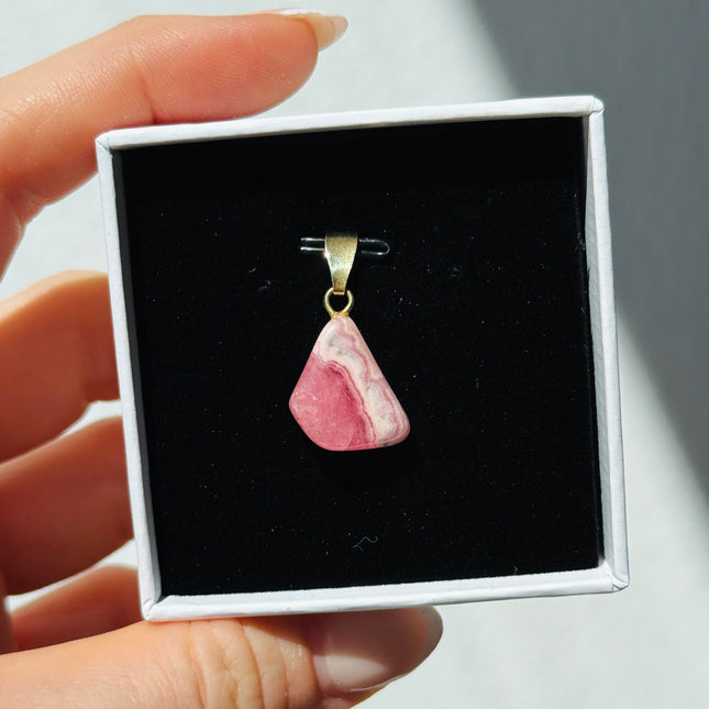 Rhodochrosit Kettenanhänger