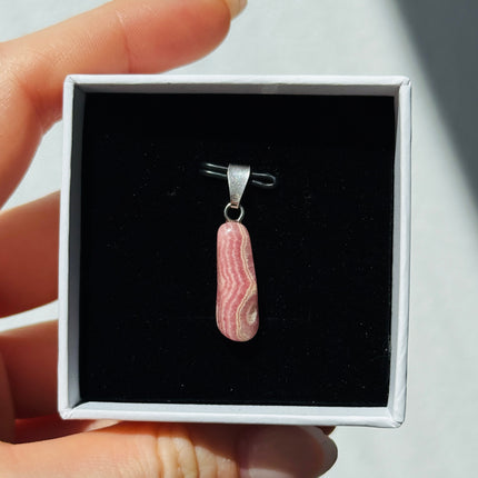 Rhodochrosit Kettenanhänger