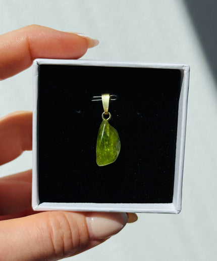 Peridot Kettenanhänger