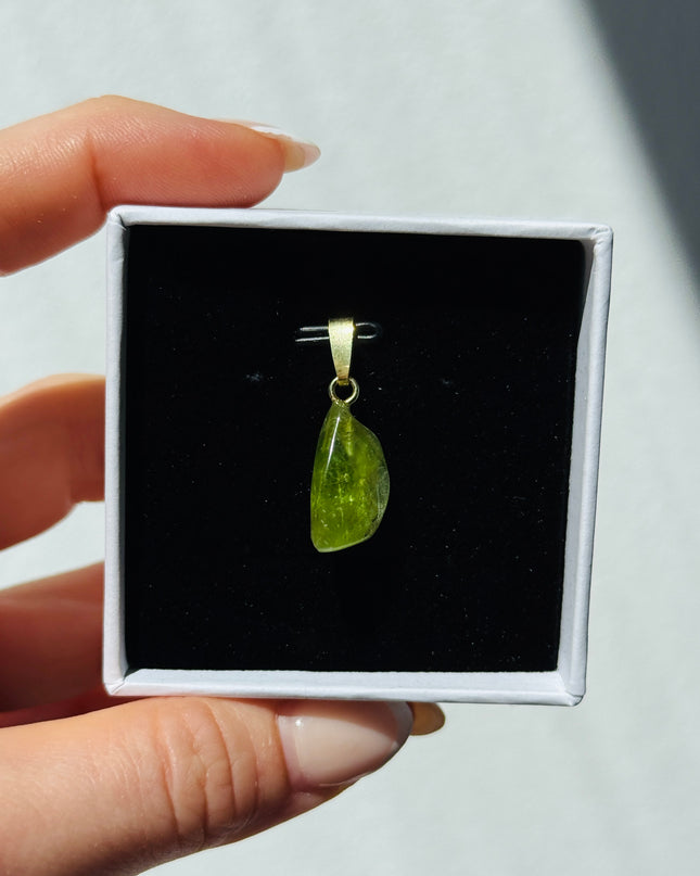 Peridot Kettenanhänger