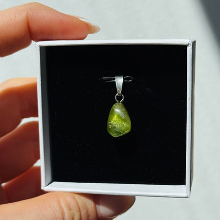 Peridot Kettenanhänger
