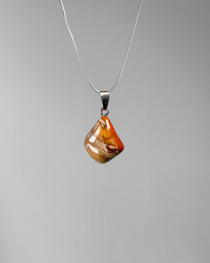 Versteinertes Holz Kettenanhänger