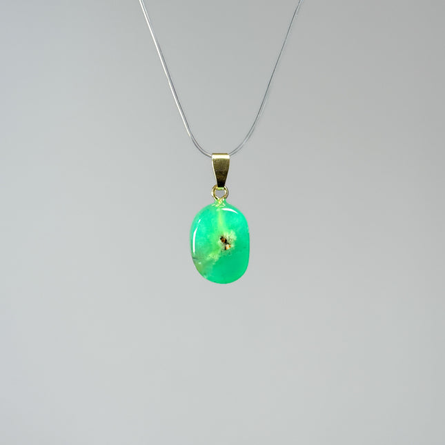 Chrysopras Kettenanhänger