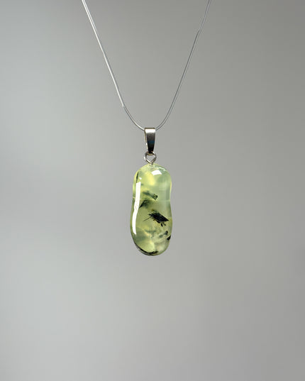 Prehnit Kettenanhänger