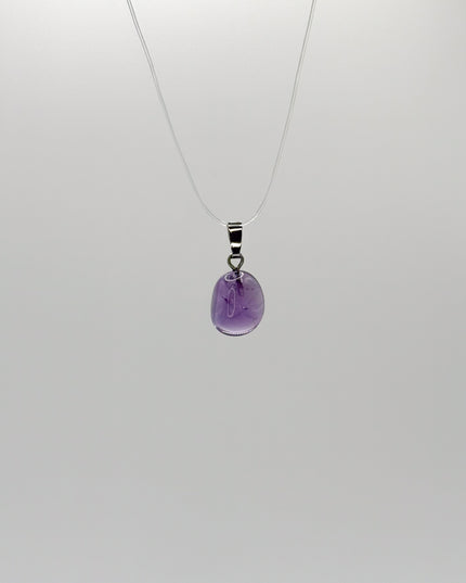 Amethyst Anhänger - 925 Silber