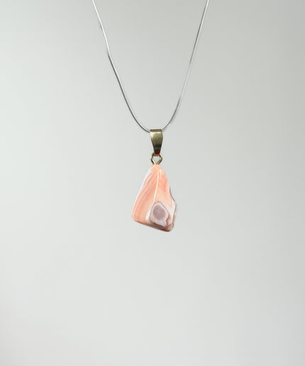 Botswana Achat (Rosa) Kettenanhänger