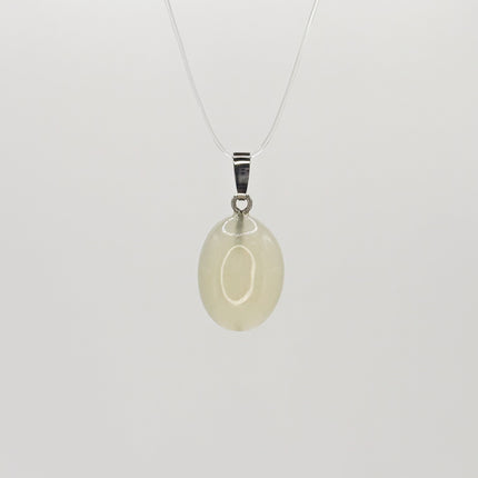 Mondstein Cabochon Anhänger - 925 Silber