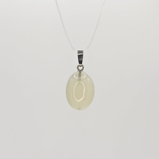 Mondstein Cabochon Anhänger - 925 Silber
