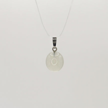 Mondstein Cabochon Anhänger - 925 Silber