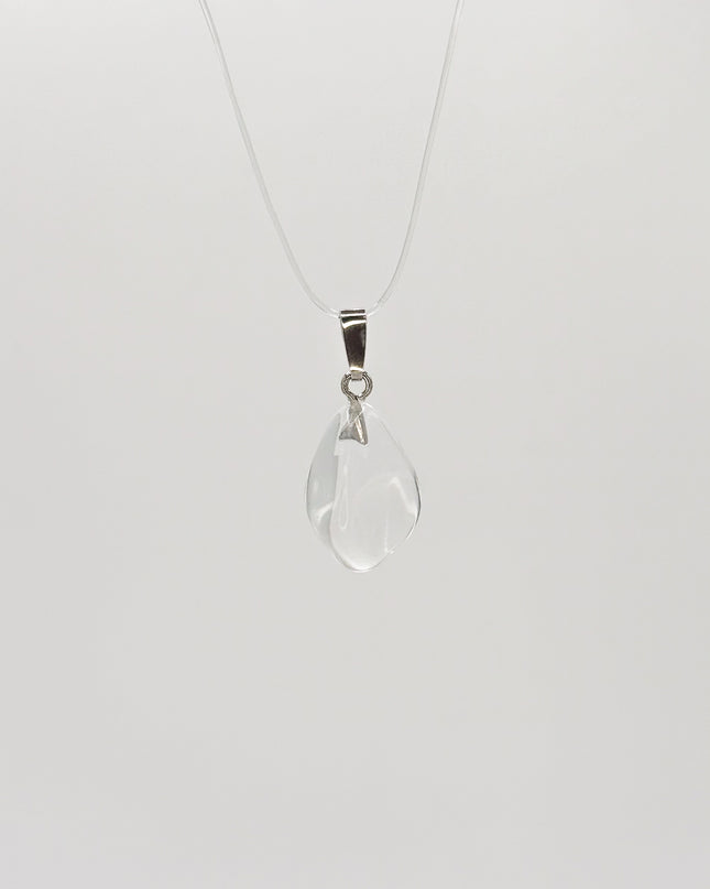 Bergkristall Anhänger - 925 silber