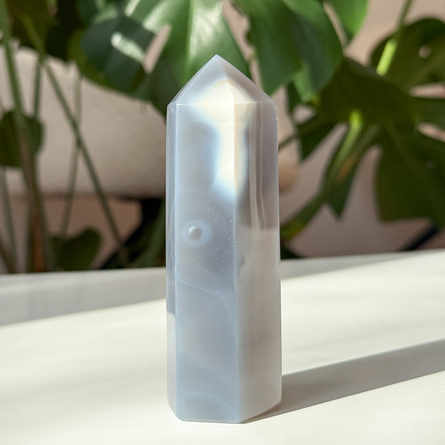 Achat (Botswana- Achat) - Turm