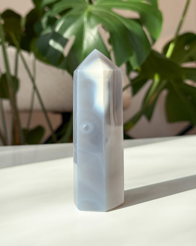 Achat (Botswana- Achat) - Turm