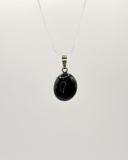 Obsidian (Regenbogenobsidian) Anhänger - 925 Silber