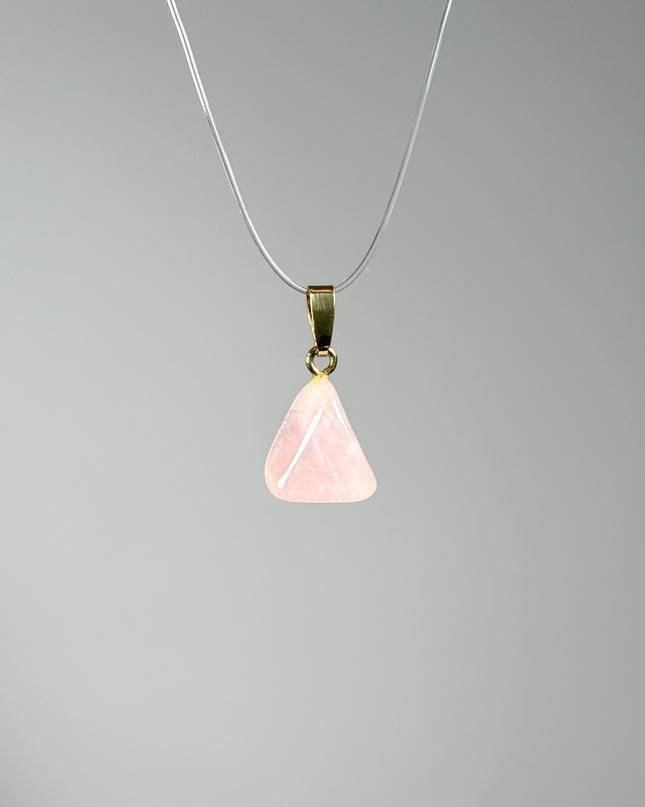 Rosenquarz Kettenanhänger