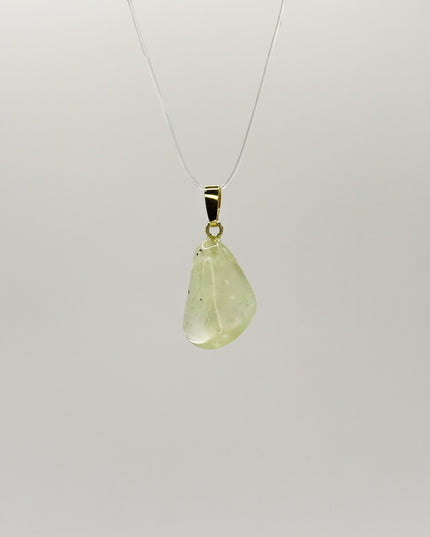 Prehnit Kettenanhänger